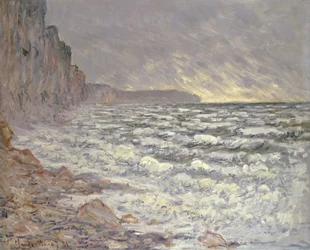Das Meer bei Fécamp, 1881